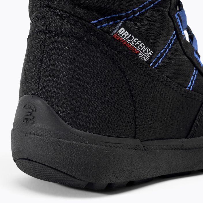 Detské trekové topánky Kamik Stance2 black/blue 9