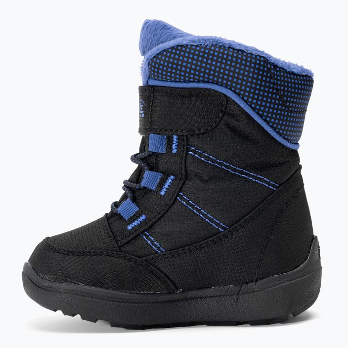 Detské trekové topánky Kamik Stance2 black/blue 10