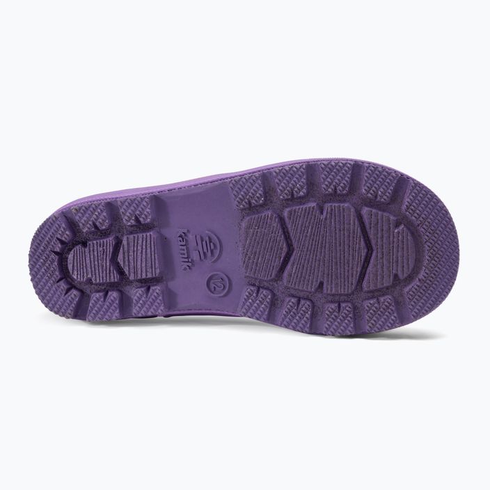 Detské turistické topánky Kamik Unicorn purple 5