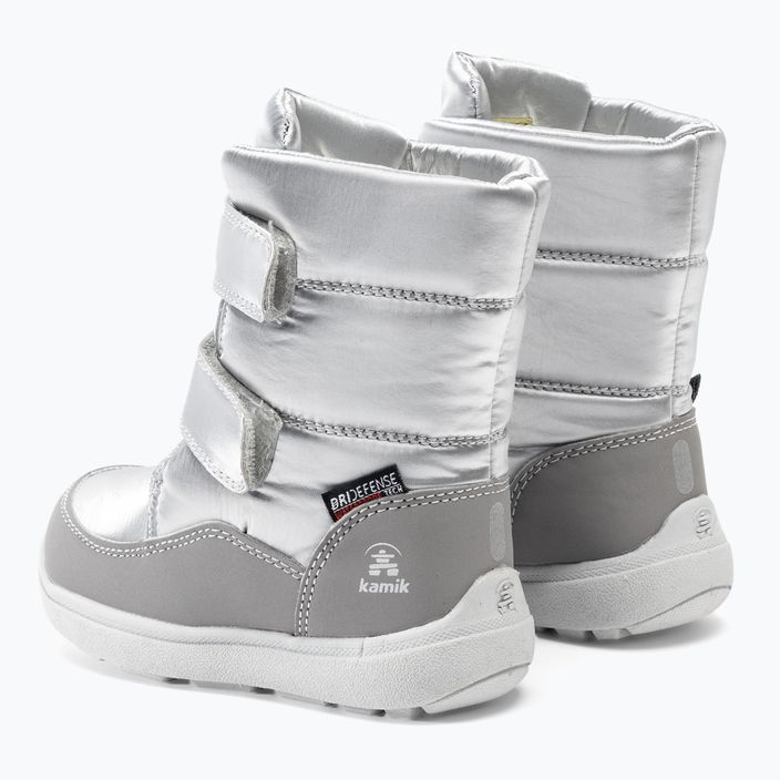 Detské trekové topánky Kamik Snowcutie silver 3