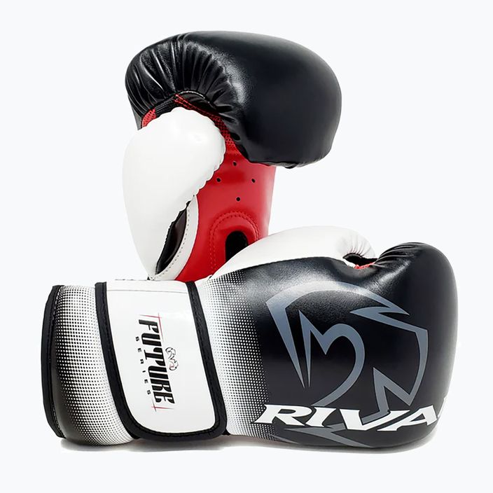 Boxerské rukavice Rival RS-FTR Future Sparring čierna/biela/červená 6