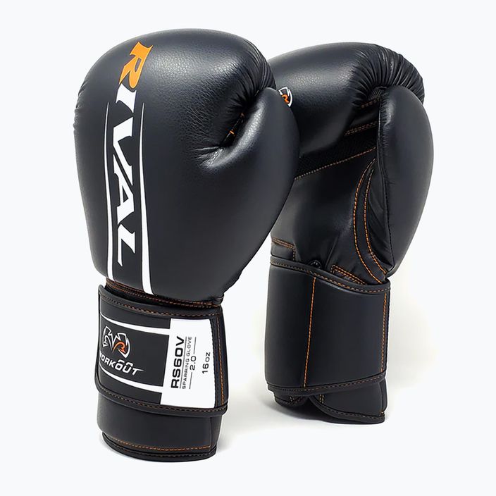 boxerské rukavice Rival Workout Sparring 2.0 čierne 7