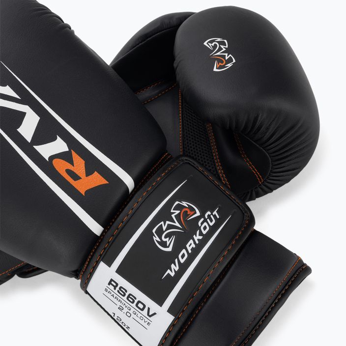 boxerské rukavice Rival Workout Sparring 2.0 čierne 4