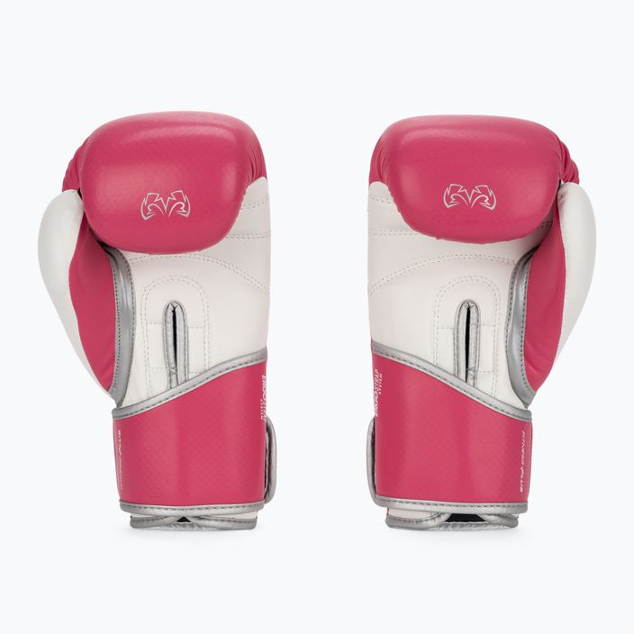 Boxerské rukavice Rival Fitness Plus Bag ružovo-biele 2
