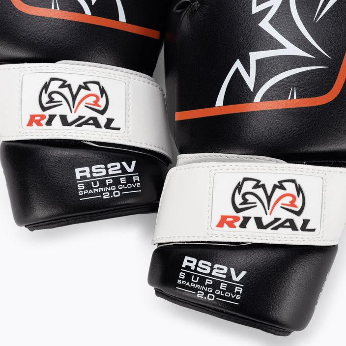 Boxerské rukavice Rival Super Sparring 2.0 čierne 4