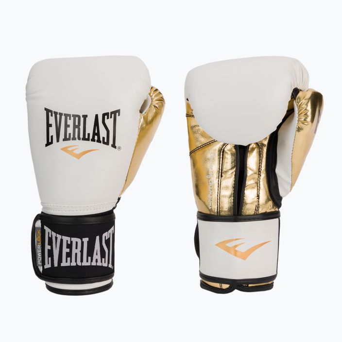 Pánske boxerské rukavice EVERLAST Powerlock Pu white 2200 3