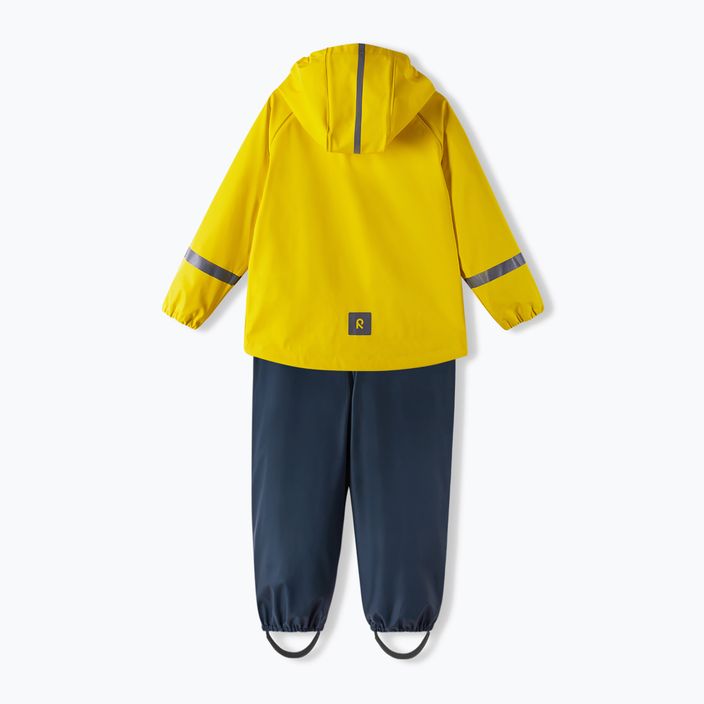 Reima Tihku detský set bunda+ nohavice do dažďa žltá námornícka 5100021A-235A 2