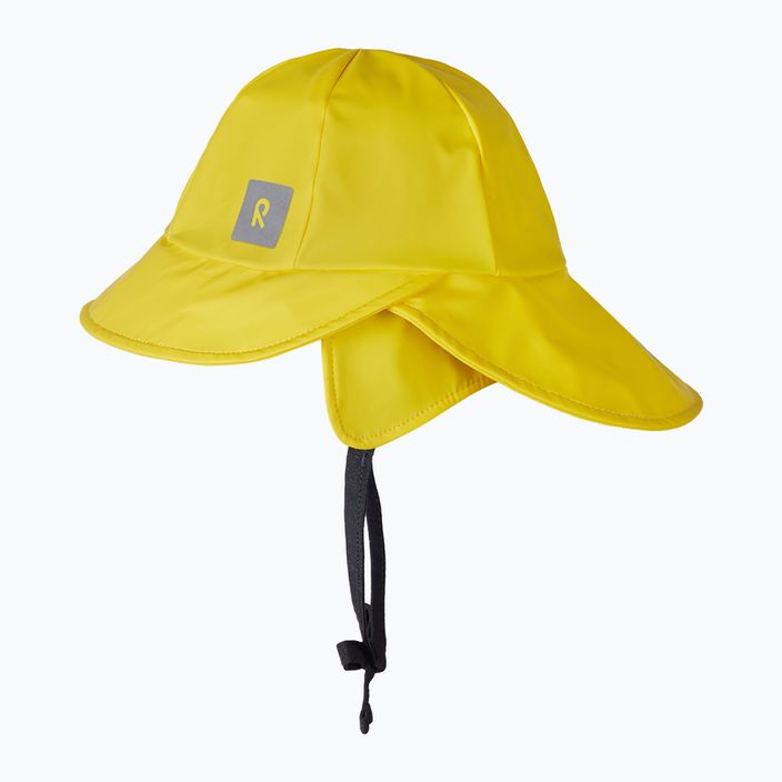 Detský nepremokavý klobúk Reima Daždivý žltý 5