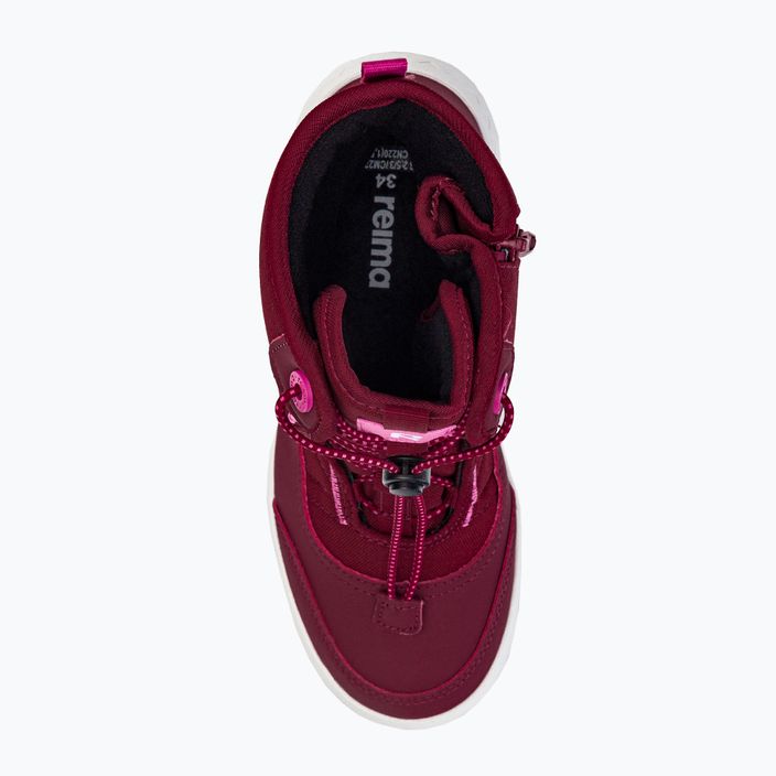 Detské snehové topánky Reima Hankinen červené 5431A-395 6