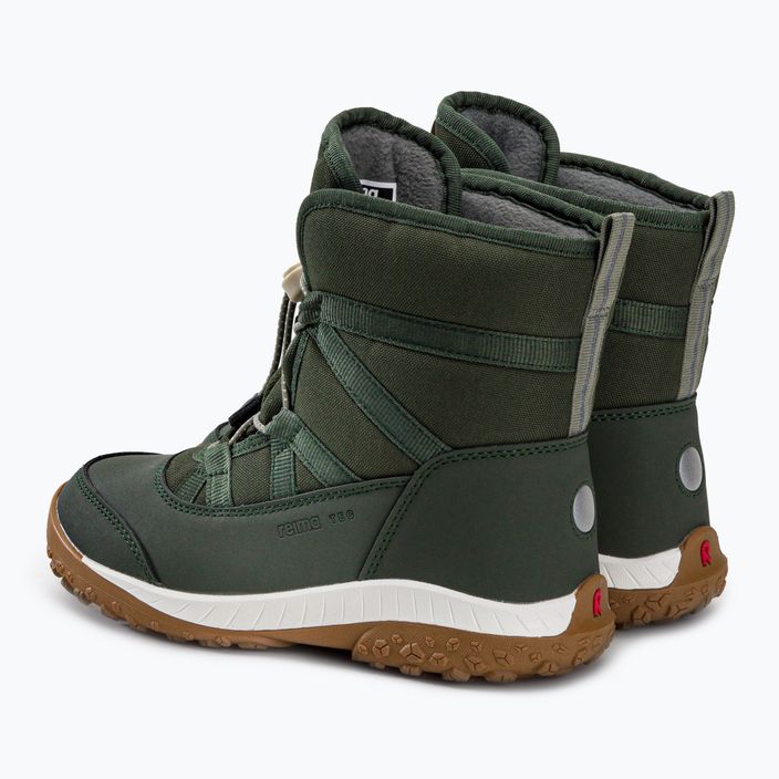 Reima Myrsky zelené detské snehové topánky 5432A-851 3