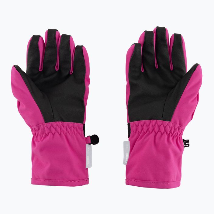 Detské lyžiarske rukavice Reima Tartu magenta purple 2
