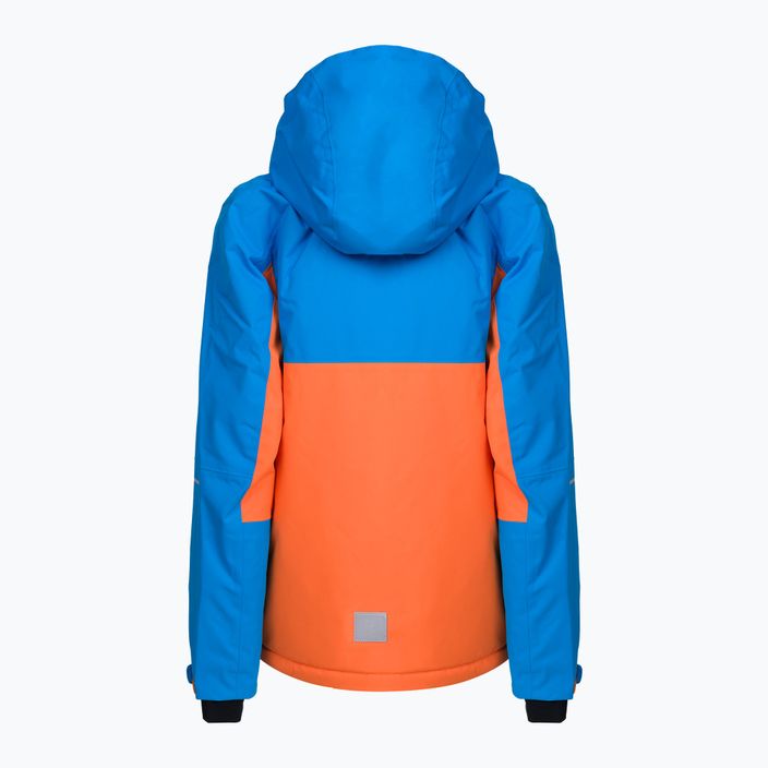Detská lyžiarska bunda Reima Luusua oranžovo-modrá 5187A-147 2
