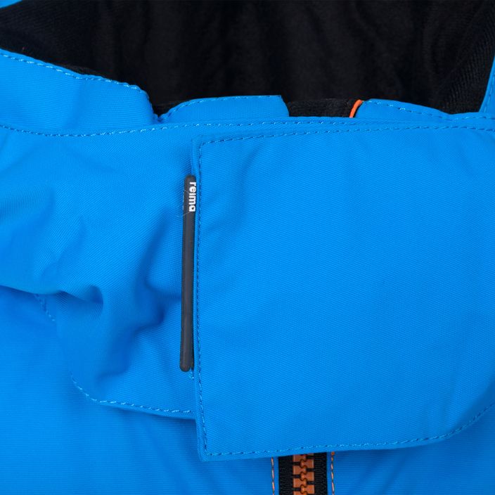 Detská lyžiarska bunda Reima Luusua oranžovo-modrá 5187A-147 4