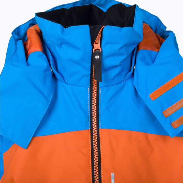 Detská lyžiarska bunda Reima Luusua oranžovo-modrá 5187A-147 7