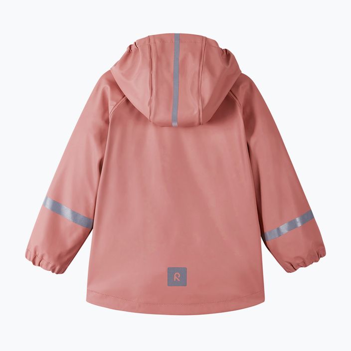 Detská bunda do dažďa Reima Lampi ružová 5100023A-1120 3