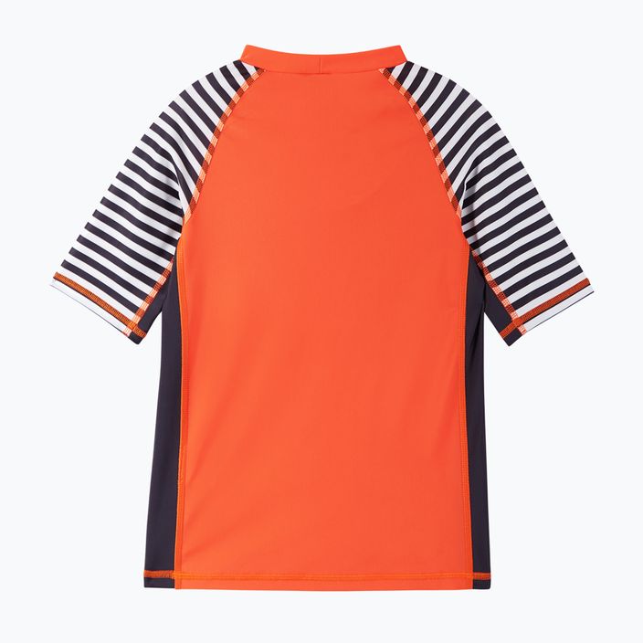 Reima Uiva detské plavecké tričko oranžové 5200149A-282A 2