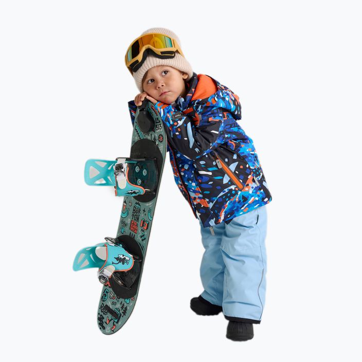 Detská lyžiarska bunda Reima Kairala black/blue 5