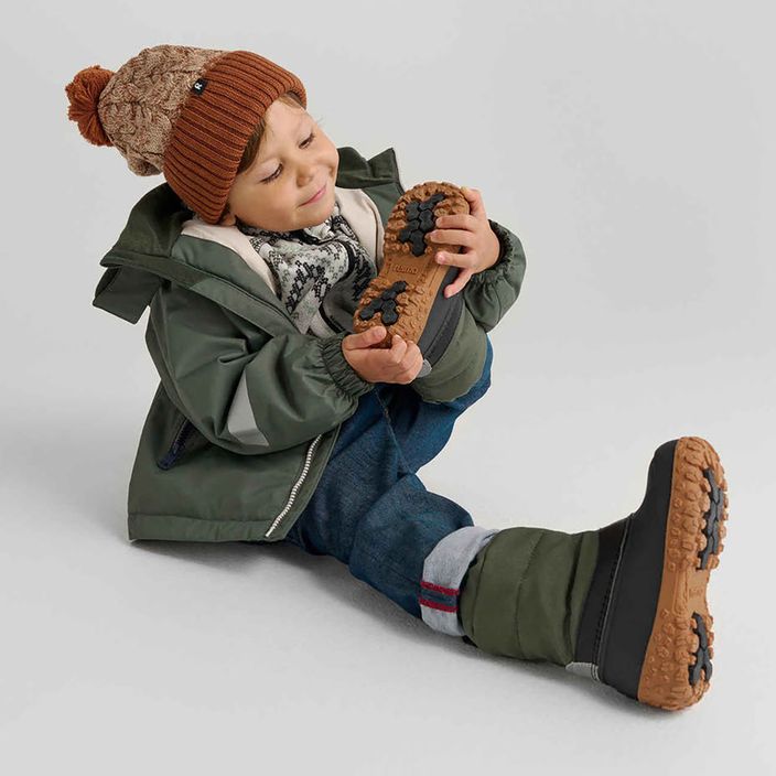 Reima Loskari tymiánovo zelené detské trekové topánky 16