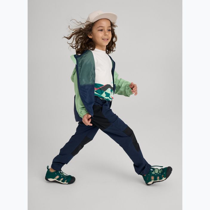 Detské sandále Reima Talsi hlbšie zelené 10