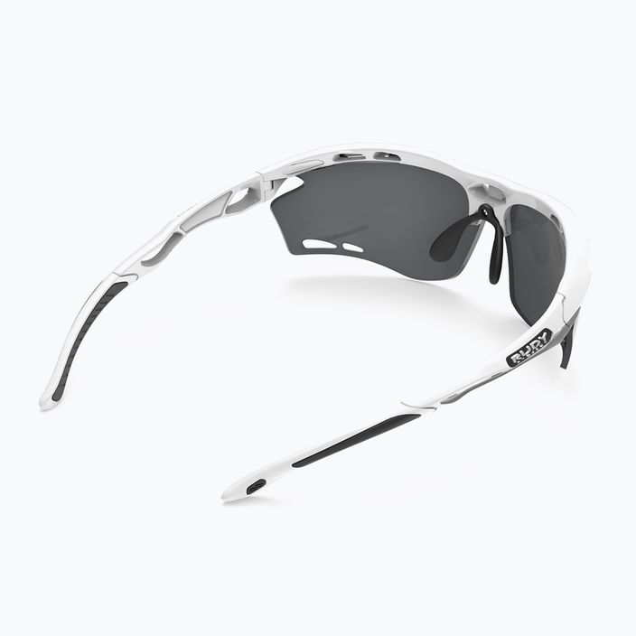 Rudy Project Propulse biele lesklé/laserové čierne slnečné okuliare 5