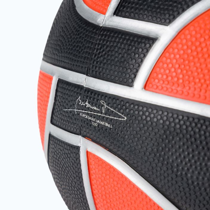 Spalding Euroleague TF-150 Legacy basketbalová lopta oranžovo-čierna 84003Z 2