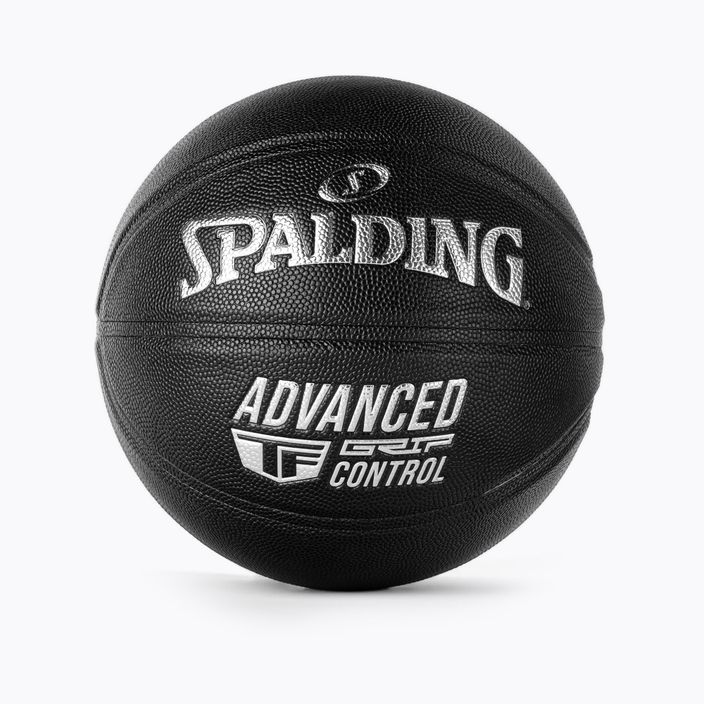 Spalding Advanced Grip Control basketbalová lopta čierna 76871Z veľkosť 7 2