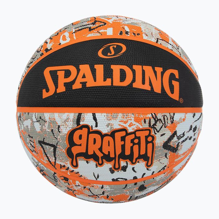 Spalding Graffiti orange basketball 84376Z veľkosť 7 4
