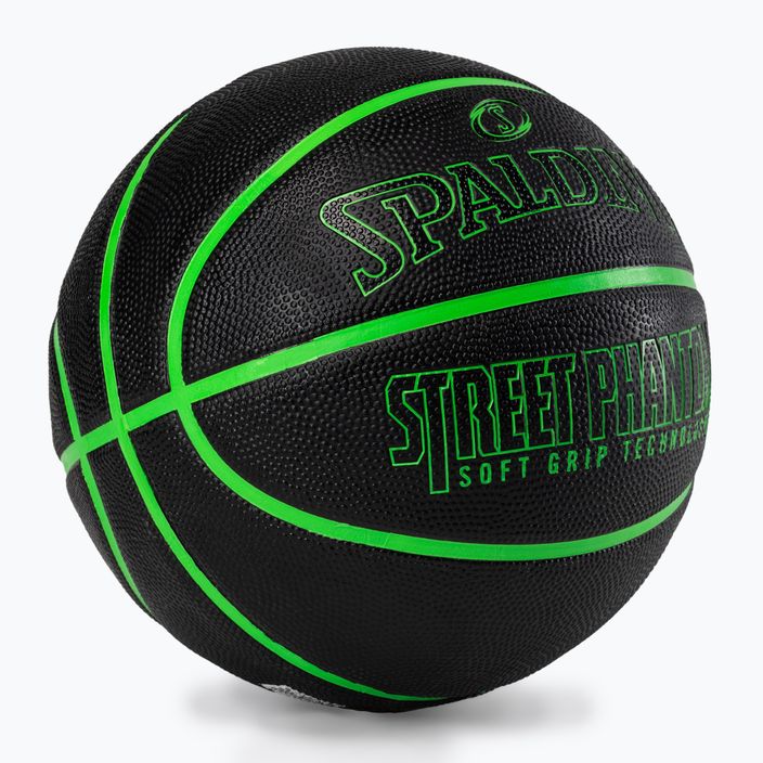 Spalding Phantom basketbal black and green 84384Z veľkosť 7 2