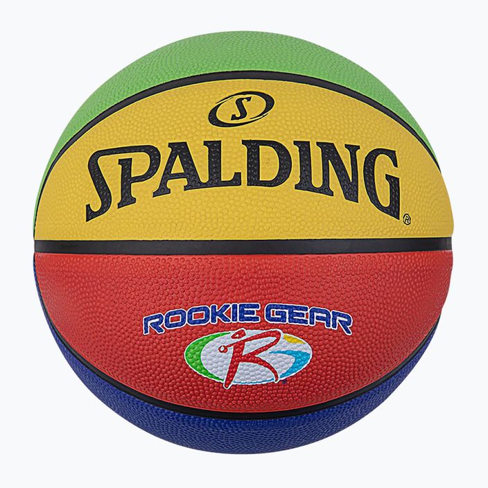 Spalding Rookie Gear viacfarebný basketbal 84395Z veľkosť 5 4