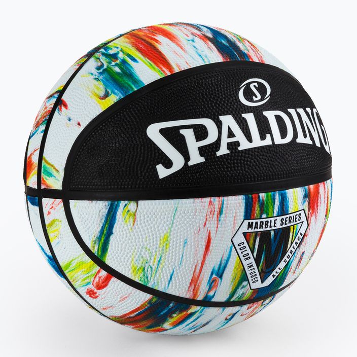 Spalding Marble farebné basketbalové lopty 84404Z veľkosť 7 2