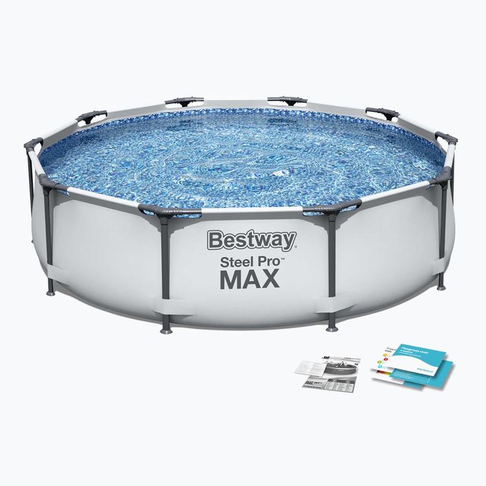 Bazén Bestway Steel Pro Max 305 x 76 cm sivý