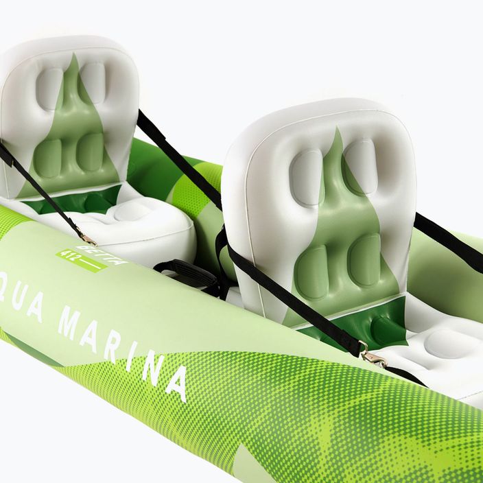 Aqua Marina Rekreačný kajak zelený Betta-412 13'6″ nafukovací kajak pre 2 osoby 6