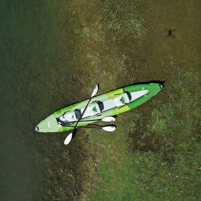Aqua Marina Rekreačný kajak zelený Betta-475 3-osobový 15'7″ nafukovací kajak 13