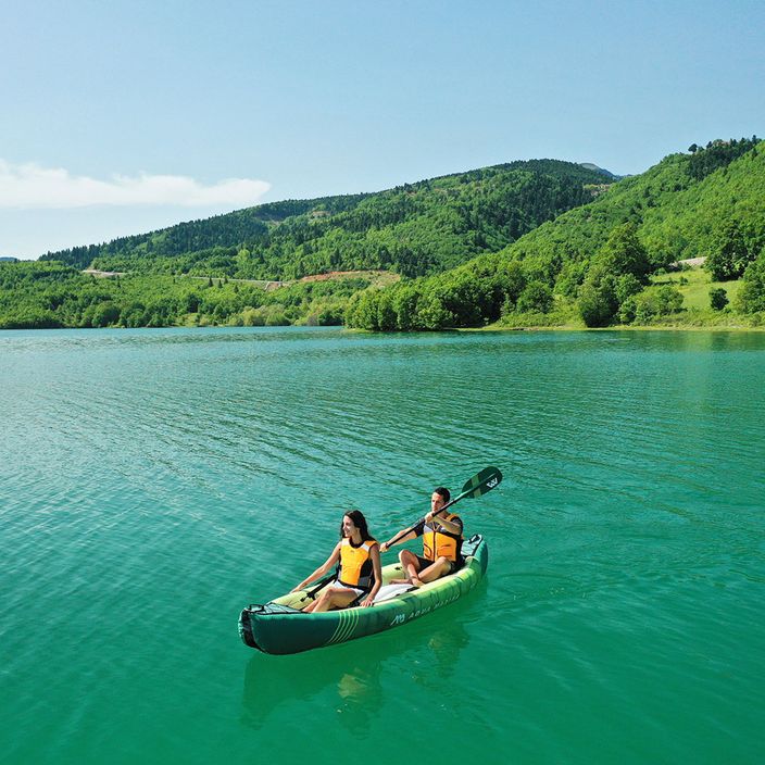 Aqua Marina Rekreačný kanoe zelený Ripple-370 3-osobový nafukovací kajak 12'2" 10