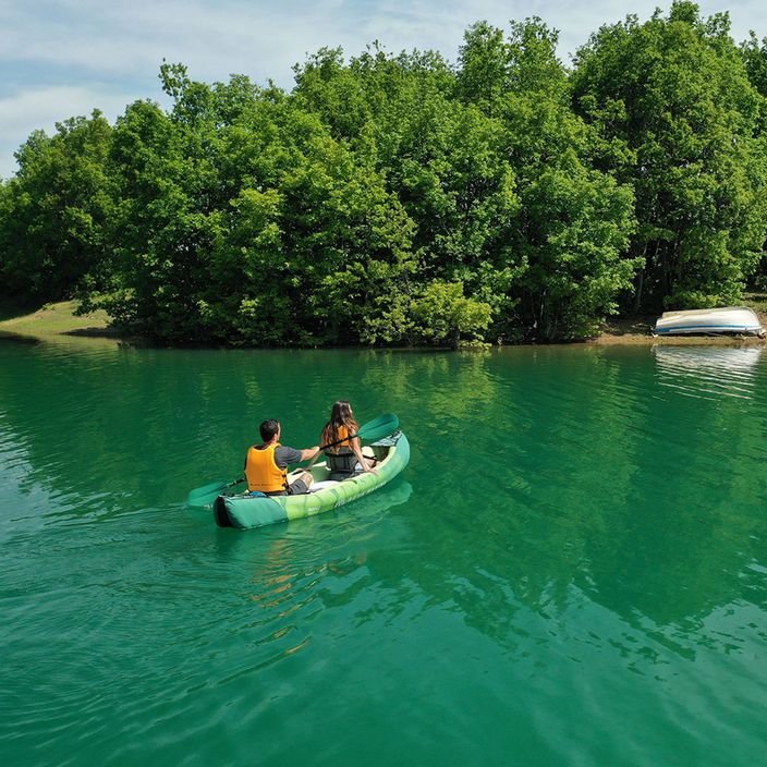 Aqua Marina Rekreačný kanoe zelený Ripple-370 3-osobový nafukovací kajak 12'2" 11