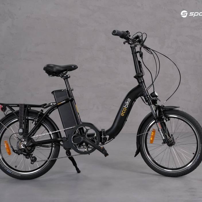 Ecobike Even Black 13Ah čierny elektrický bicykel 1010202 10