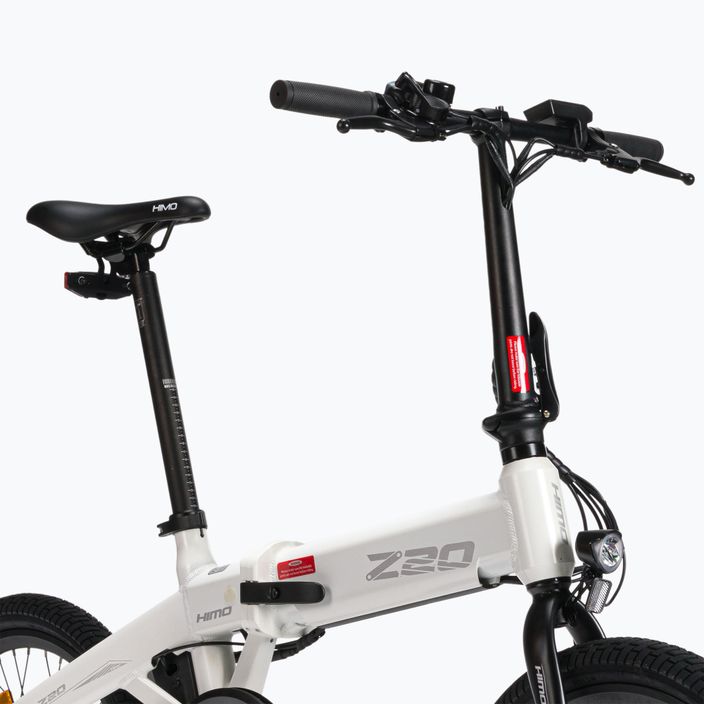 Elektrický bicykel HIMO Z20 Max biely 11