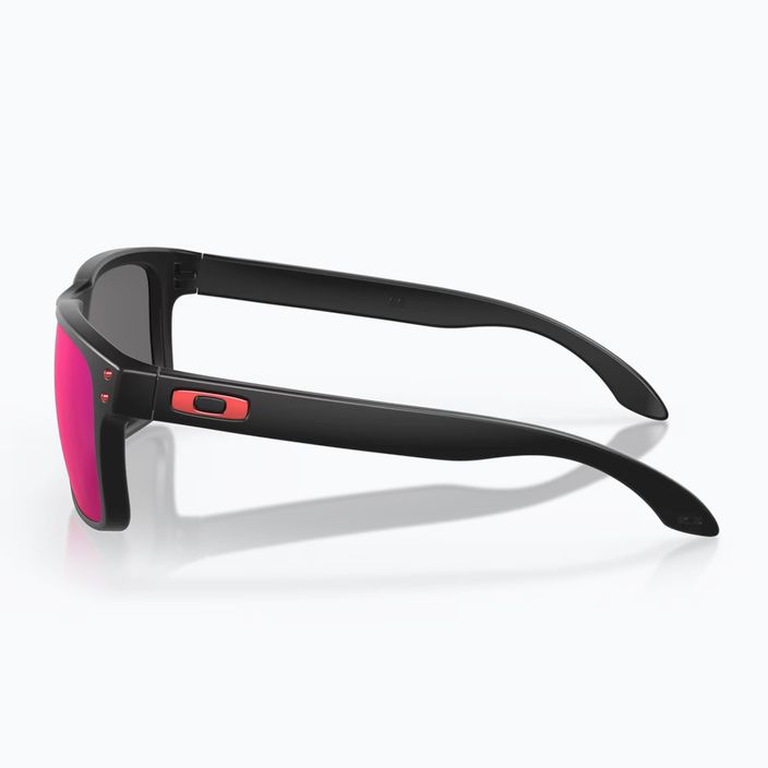 Slnečné okuliare Oakley Holbrook matná čierna/pozitívna červená iridium 3
