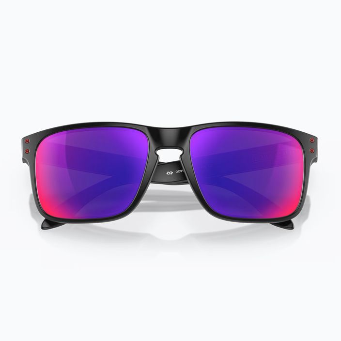 Slnečné okuliare Oakley Holbrook matná čierna/pozitívna červená iridium 5