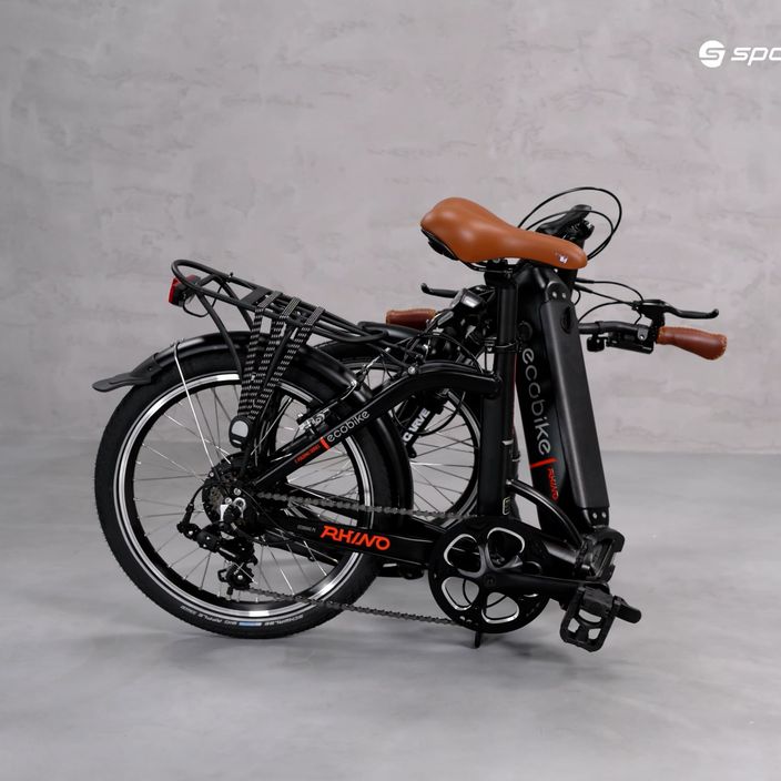 Ecobike Rhino 16Ah Smart BMS elektrický bicykel čierny 1010203 14
