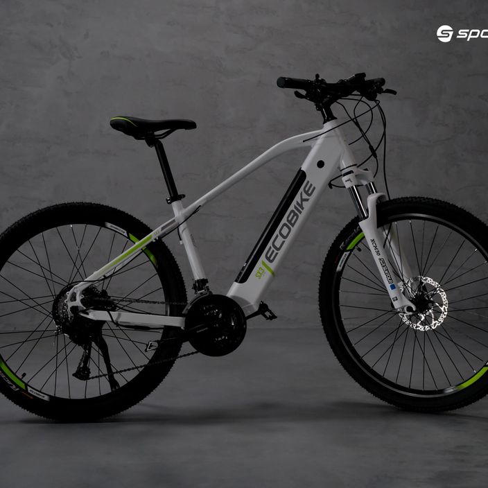 Ecobike SX3/X-CR LG elektrický bicykel 13Ah biely 1010401 11