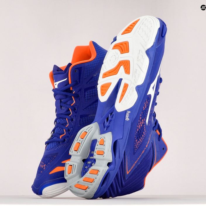 Pánska volejbalová obuv Mizuno Wave Lightning Z5 Mid blue V1GA190500 10