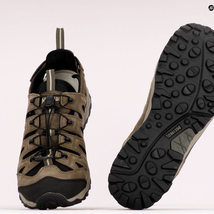 Pánske trekingové sandále Meindl Lipari - Comfort fit brown 4618/35 9