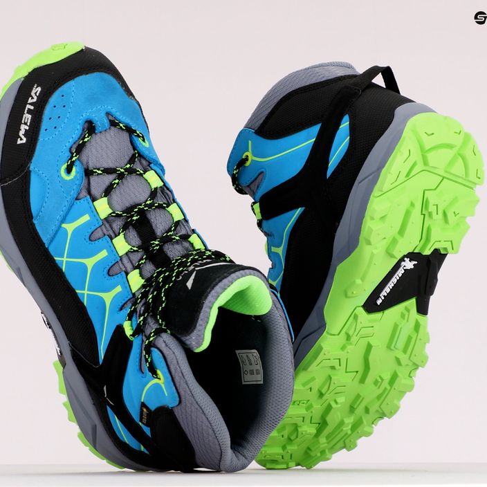 Detské trekové topánky Salewa Alp Trainer Mid GTX blue 00-0000064010 10
