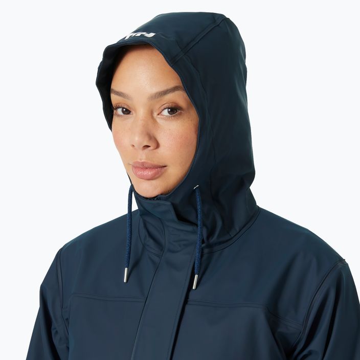 Dámsky pršiplášť  Helly Hansen Moss do dažďa navy 3