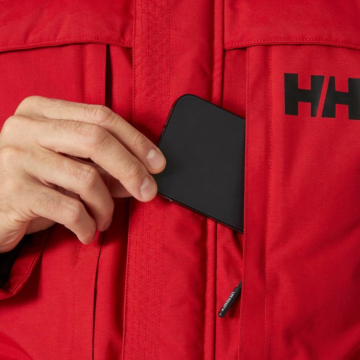 Helly Hansen pánska bunda do dažďa Nordsjo červená 53488 4
