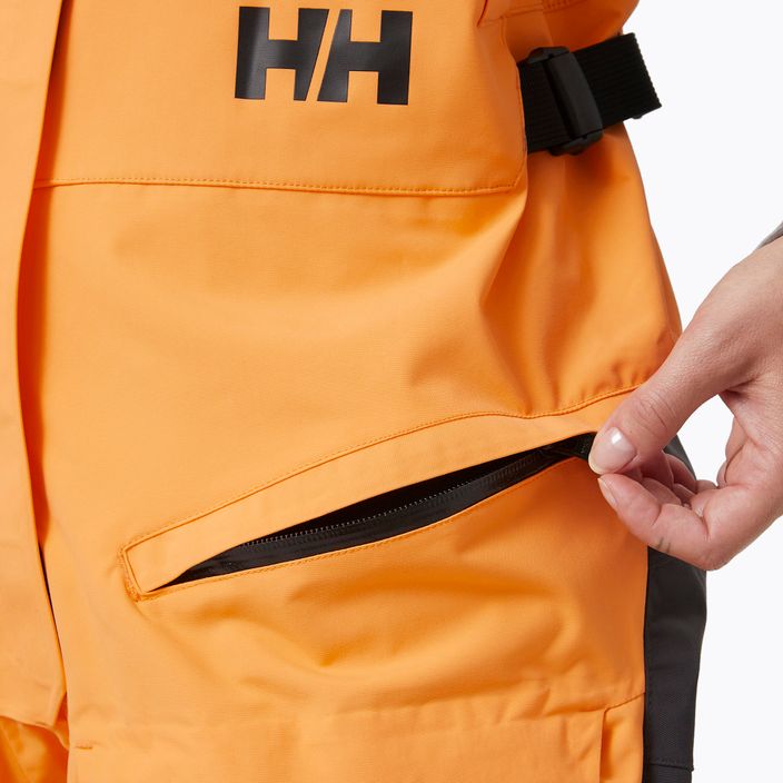 Helly Hansen Skagen Offshore Bib 32 orange dámske plachetnicové nohavice 34256_32-XL 4