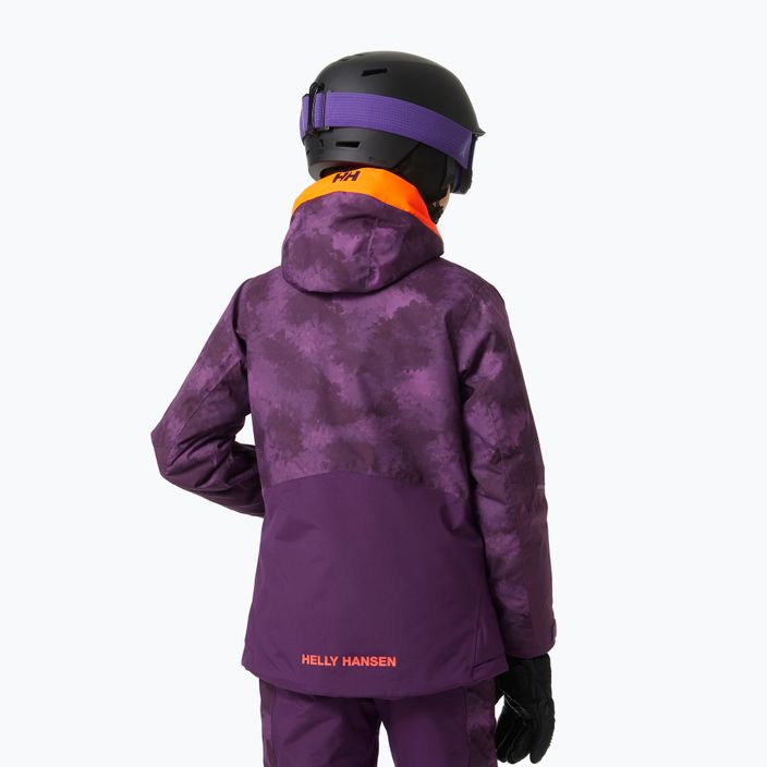 Helly Hansen Stellar detská lyžiarska bunda fialová 41762_670 4