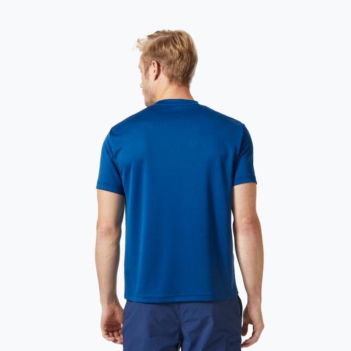 Pánske trekingové tričko Helly Hansen HH Tech Graphic 606 blue 63088 2