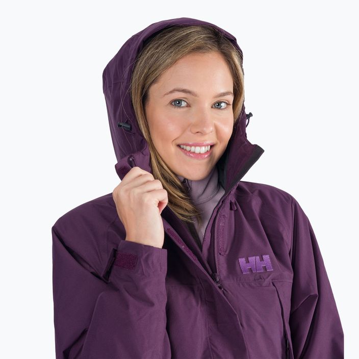 Helly Hansen dámska hybridná bunda Banff Insulated purple 63131_670 6